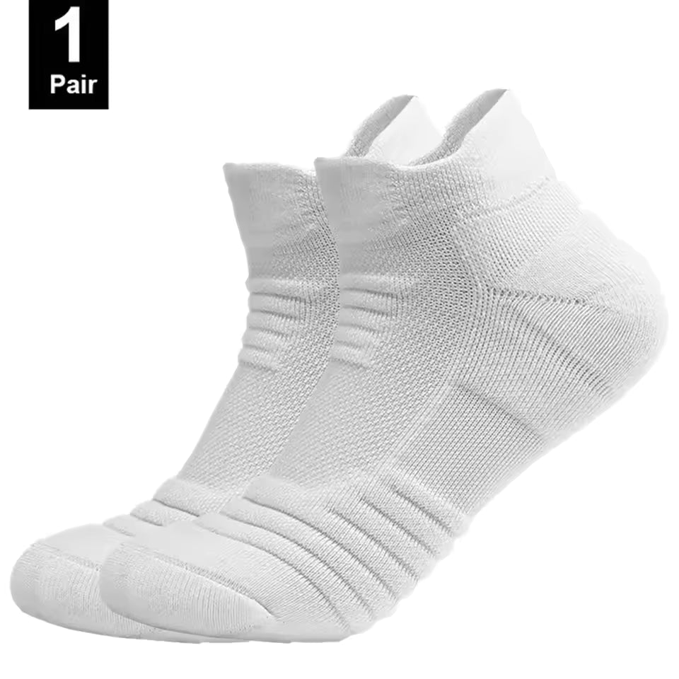 3 Pairs Cushioned Ankle Athletic Socks