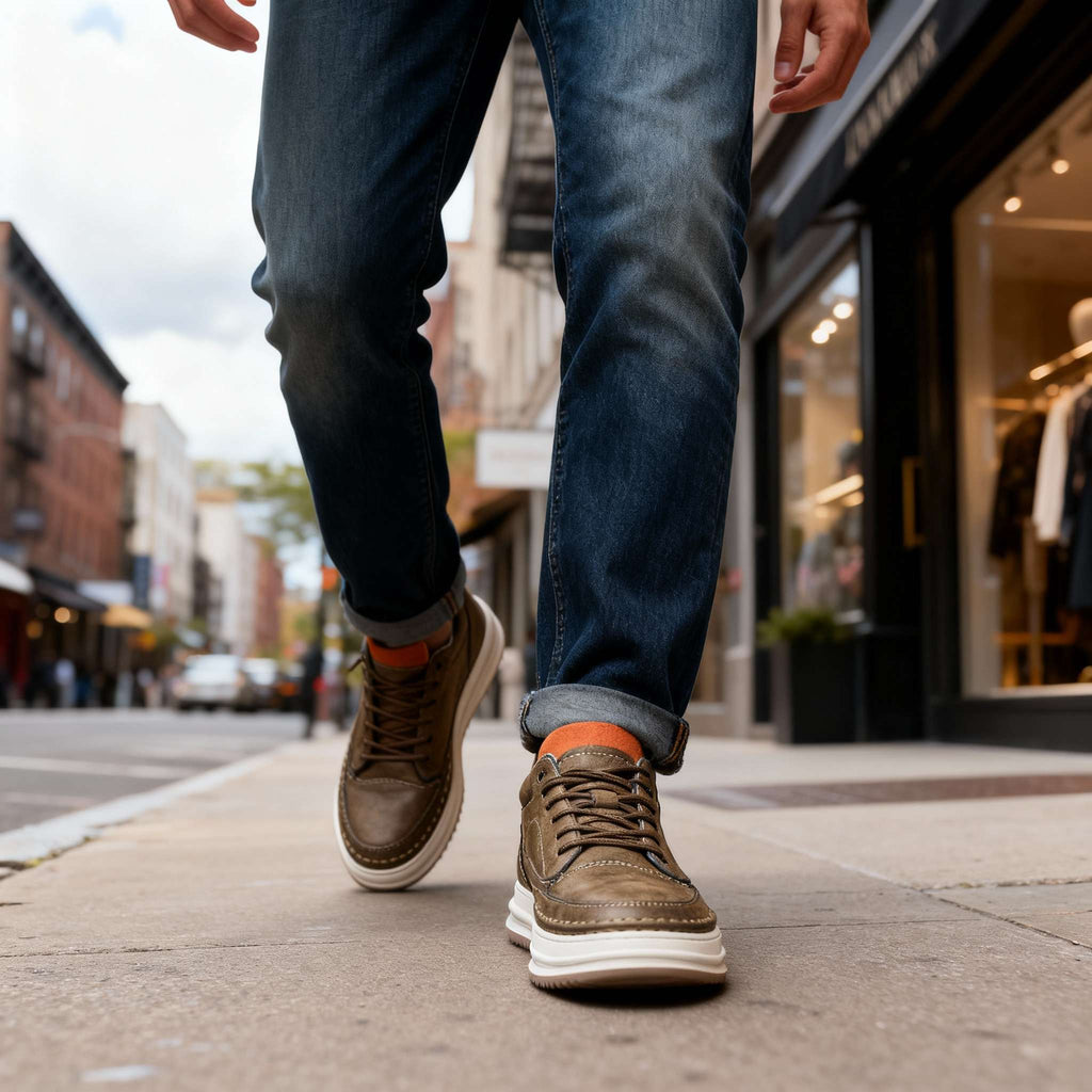 Oakfield Leather Sneakers