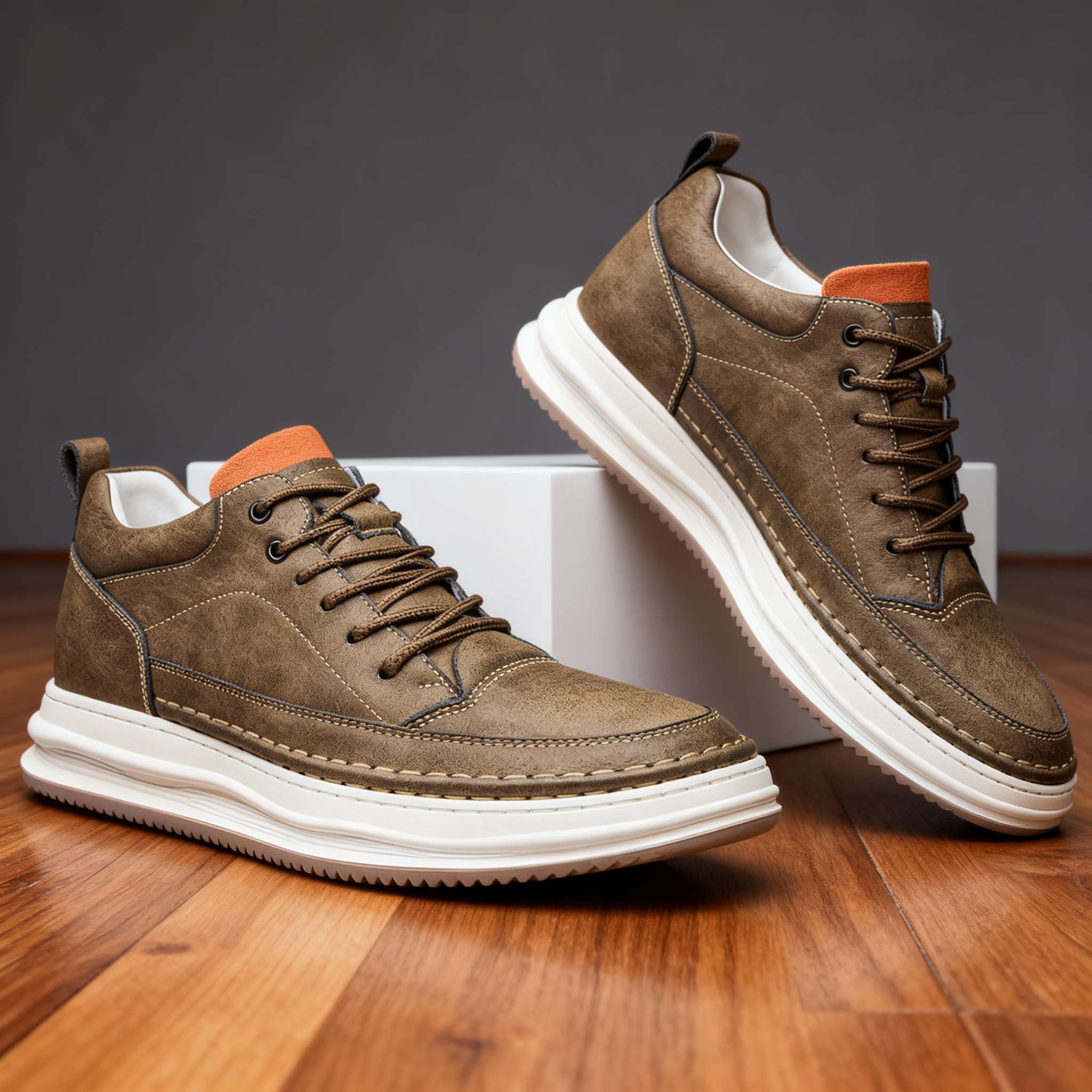 Oakfield Leather Sneakers